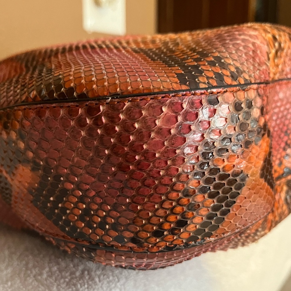 Authentic Gucci Jackie Large Python Bag - image 4